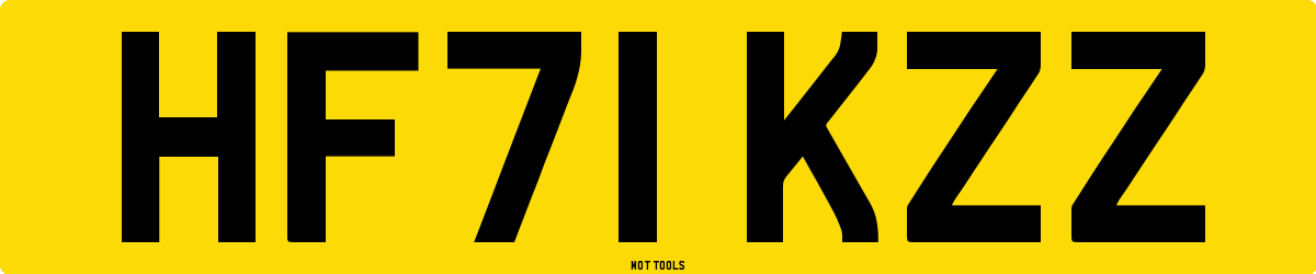 HF71KZZ MOT Check