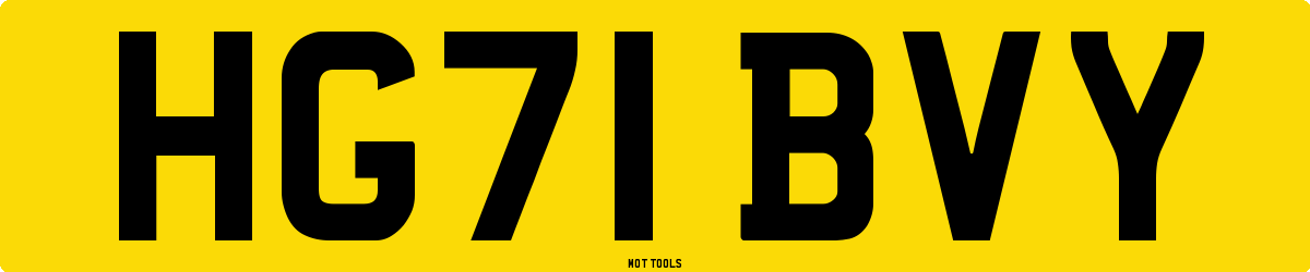 HG71BVY MOT Check