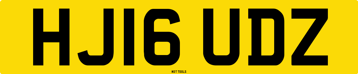 HJ16UDZ MOT Check