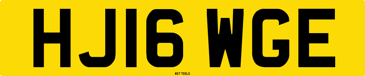 HJ16WGE MOT Check