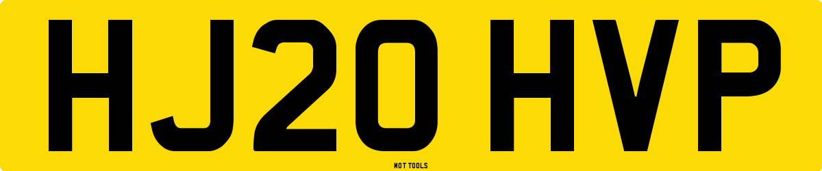 HJ20HVP MOT Check