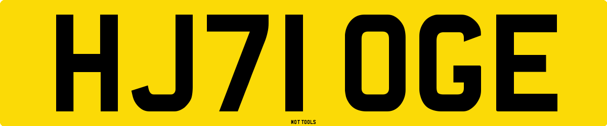 HJ71OGE MOT Check