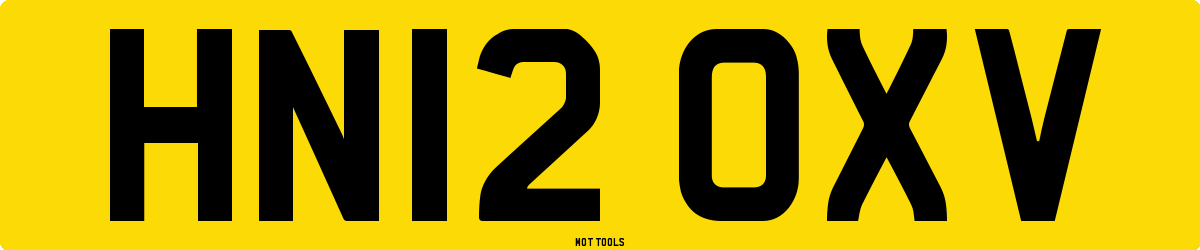 HN12OXV MOT Check