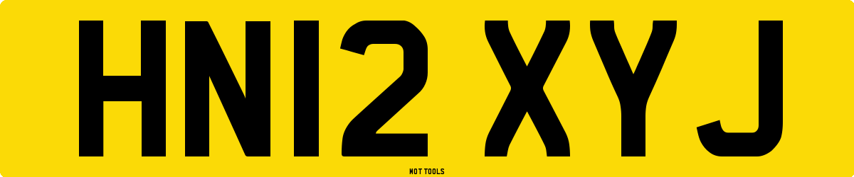 HN12XYJ MOT Check
