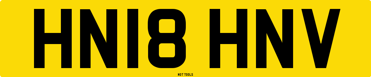 HN18HNV MOT Check