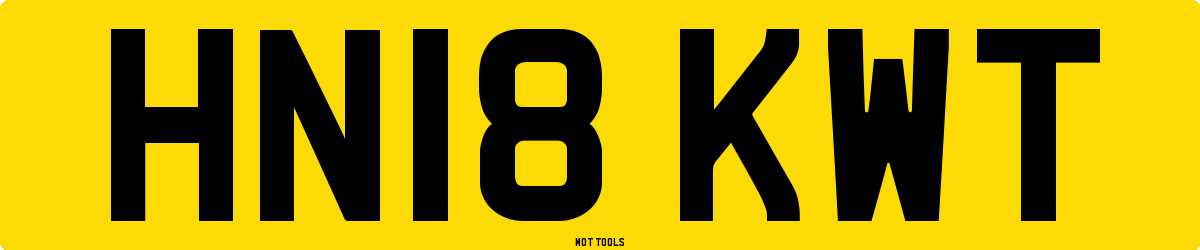 HN18KWT MOT Check