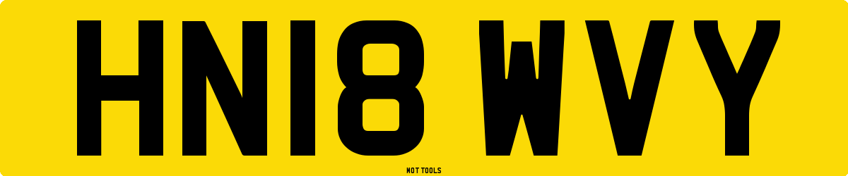 HN18WVY MOT Check