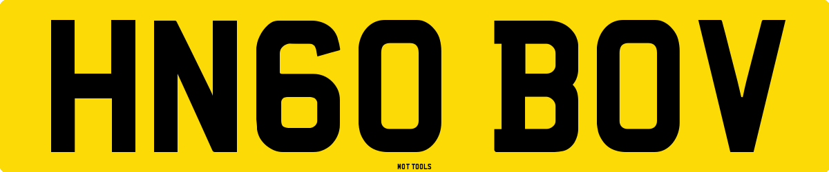 HN60BOV MOT Check