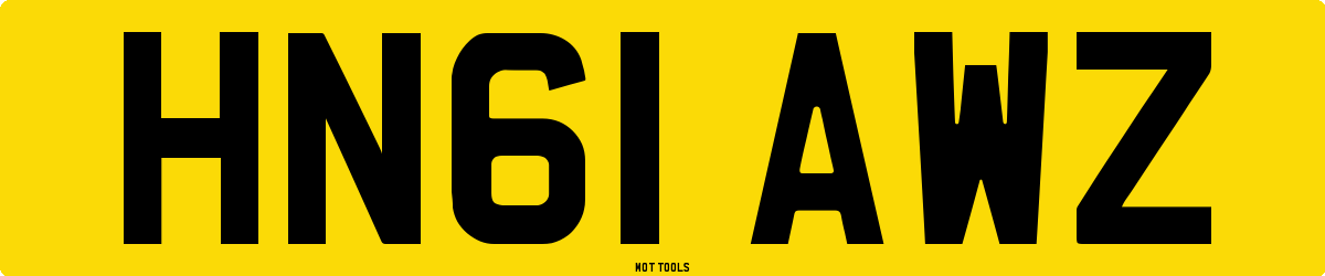 HN61AWZ MOT Check