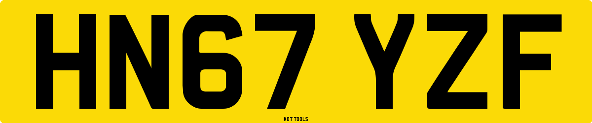 HN67YZF MOT Check