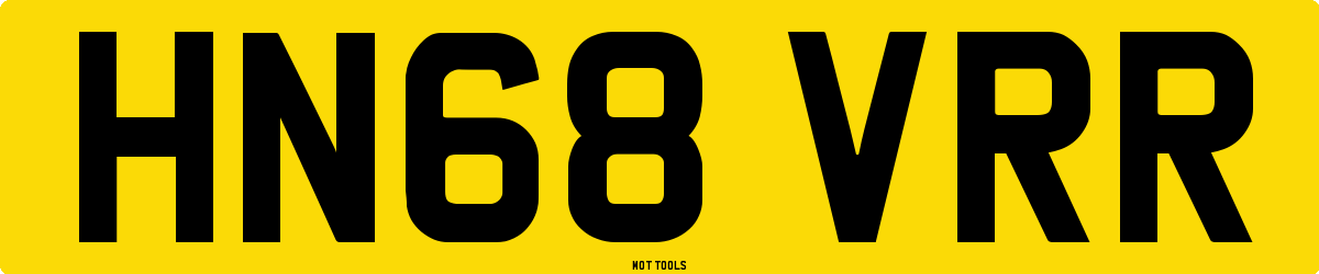 HN68VRR MOT Check