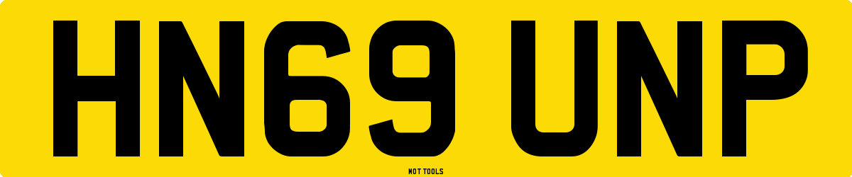 HN69UNP MOT Check