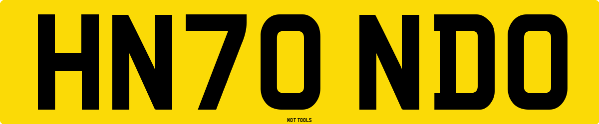 HN70NDO MOT Check