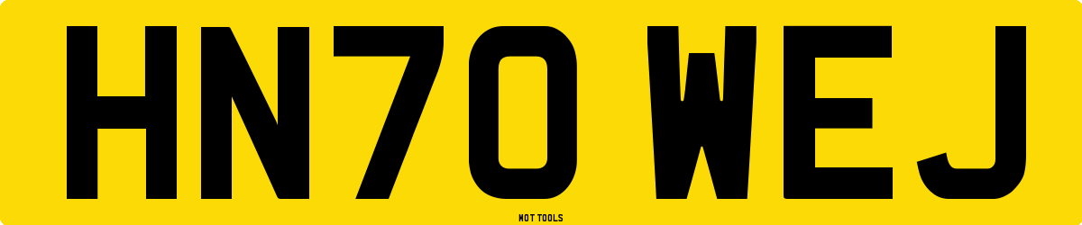 HN70WEJ MOT Check