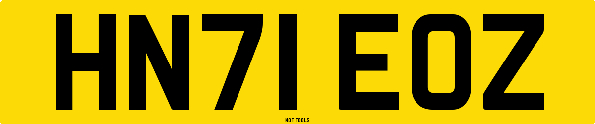 HN71EOZ MOT Check