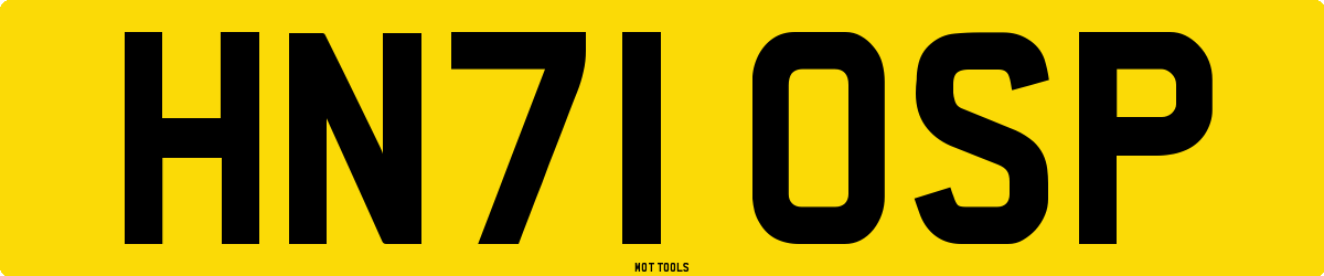 HN71OSP MOT Check