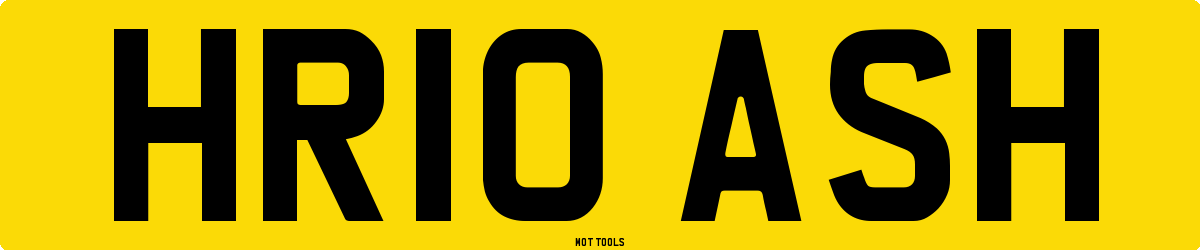 HR10ASH MOT Check