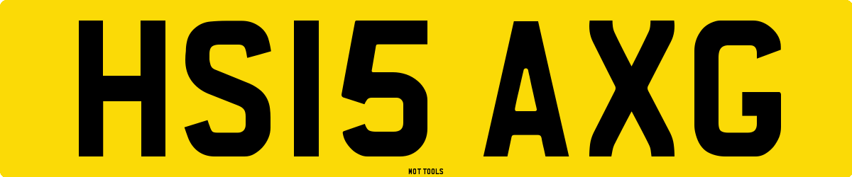 HS15AXG MOT Check