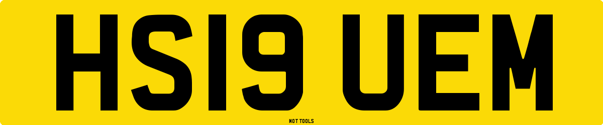 HS19UEM MOT Check