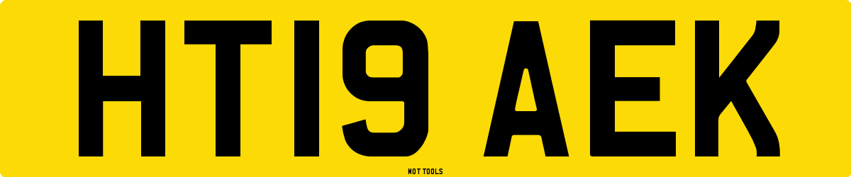 HT19AEK MOT Check