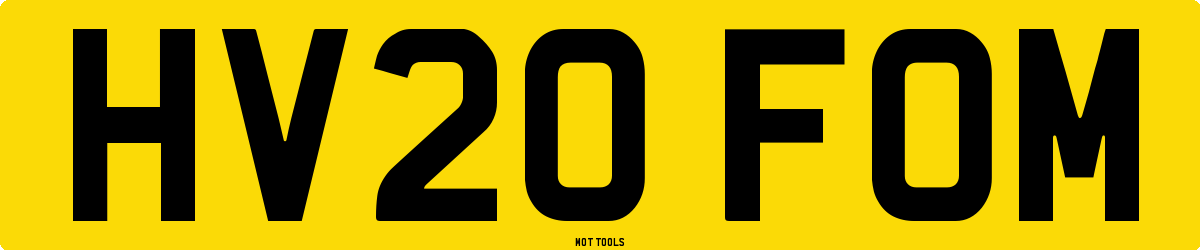 HV20FOM MOT Check