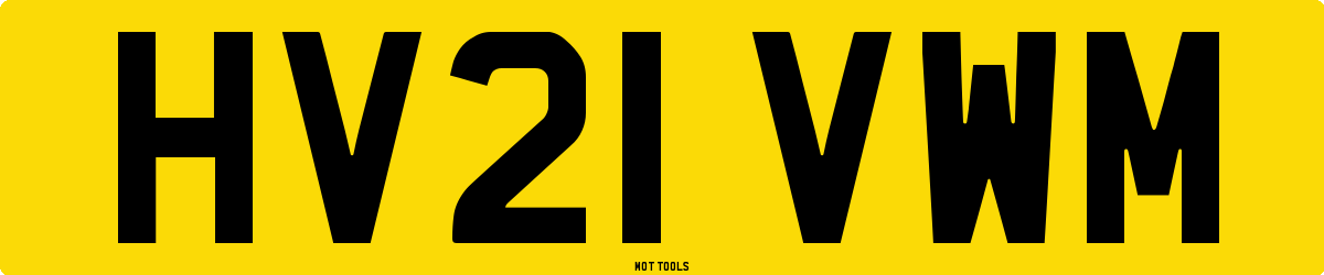 HV21VWM MOT Check