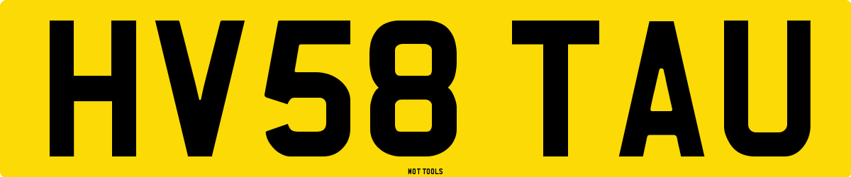 HV58TAU MOT Check