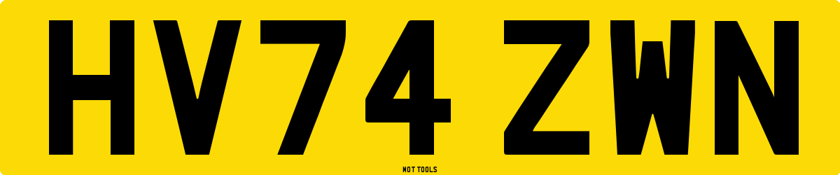 HV74ZWN MOT Check