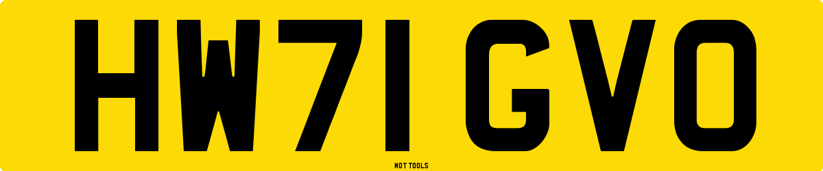 HW71GVO MOT Check