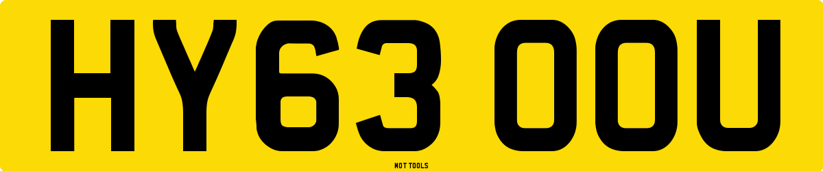 HY63OOU MOT Check