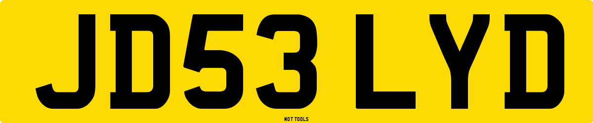 JD53LYD MOT Check