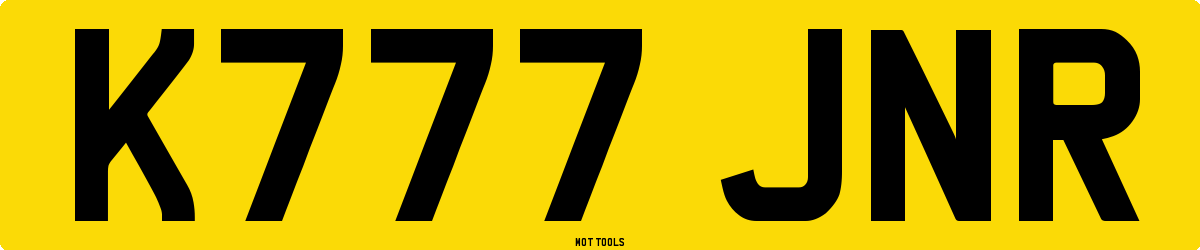 K777JNR MOT Check