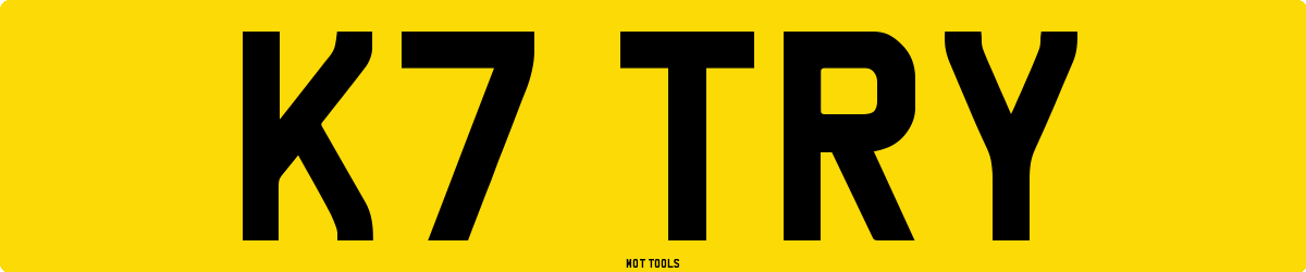 K7TRY MOT Check