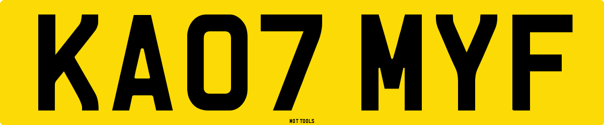 KA07MYF MOT Check