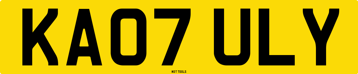 KA07ULY MOT Check