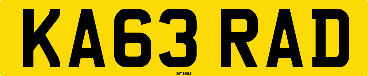 KA63RAD MOT Check
