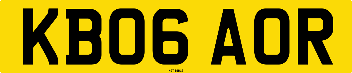 KB06AOR MOT Check
