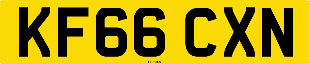 KF66CXN MOT Check