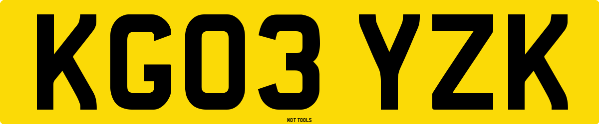 KG03YZK MOT Check