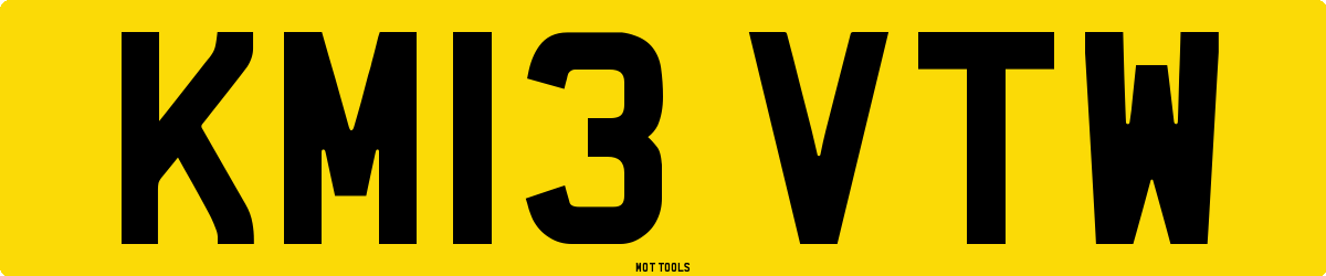 KM13VTW MOT Check