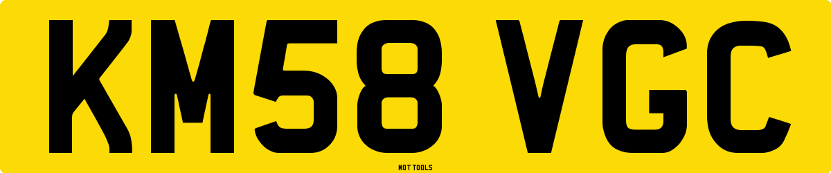 KM58VGC MOT Check