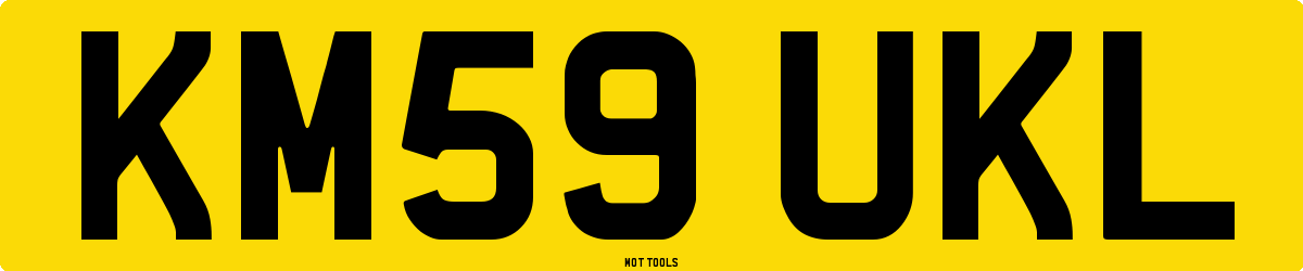 KM59UKL MOT Check