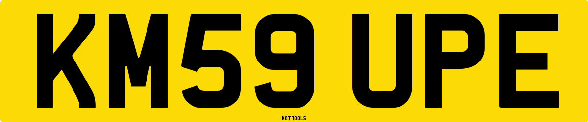 KM59UPE MOT Check