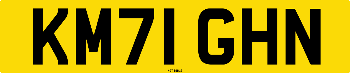 KM71GHN MOT Check