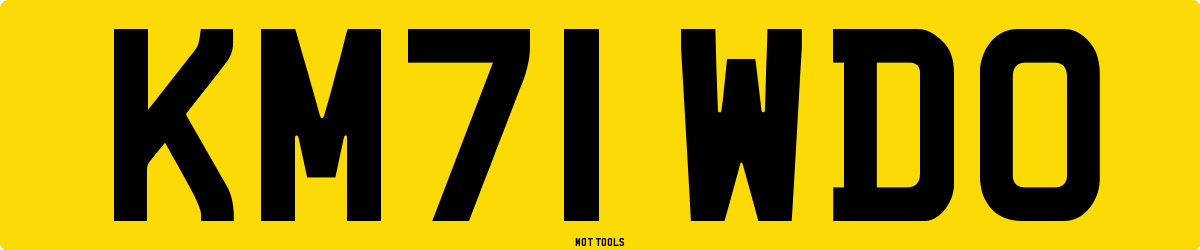 KM71WDO MOT Check