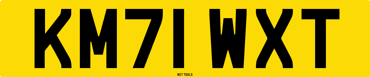KM71WXT MOT Check