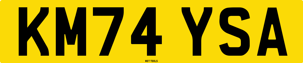 KM74YSA MOT Check