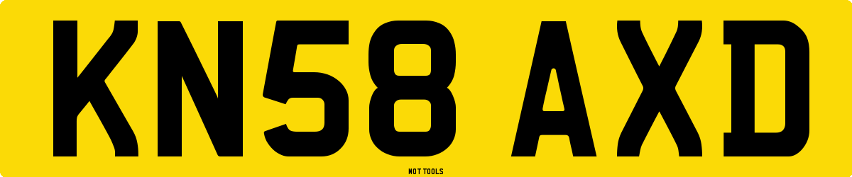 KN58AXD MOT Check