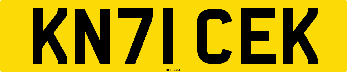 KN71CEK MOT Check
