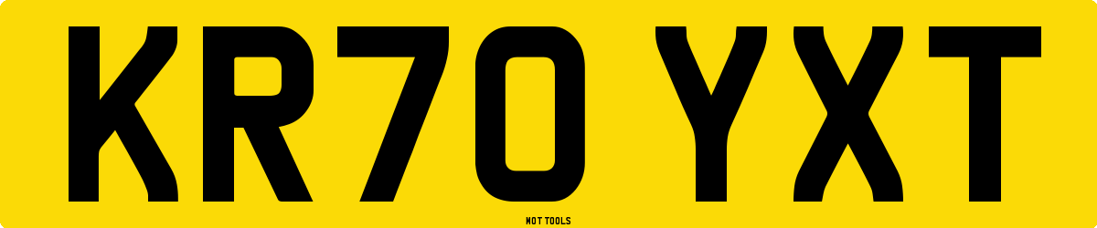 KR70YXT MOT Check